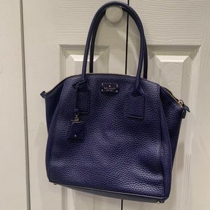 Blue Kate Spade purse